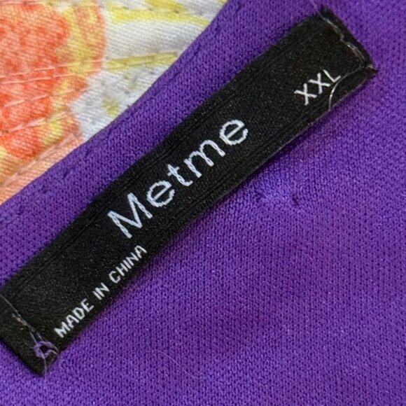 Metme Women’s 1920s Flapper Dress Roaring 20s Purple Size XXL - Picture 11 of 16